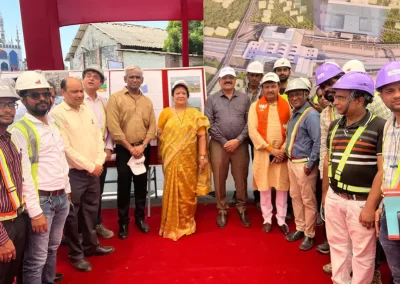 Minister of State Railways (J) Visit